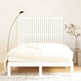  Zidno uzglavlje bijelo 140x3x110 cm od masivne borovine | shoptok.hr