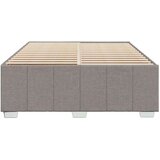  Okvir za krevet bez madraca smeđesivi 140 x 190 cm od tkanine | shoptok.hr