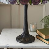  Endon 64177 - Stona lampa Tiffany HUTCHINSON 1xE27/60W/230V, prečnika 40 cm | Eponuda.com