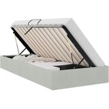  Krevet s od storage Svijetlo siva 100 x 203 cm Baršun | shoptok.hr