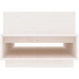  Stolić za kavu bijeli 80 x 55 x 40,5 cm od masivne borovine | Eponuda.ba