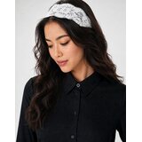 Guess LS NEW MARTHE LOGO SHIRT Crna | shoptok.hr