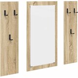  Vješalica za kapute na zidu Zidne Sonoma hrast 96 x 1,5 x 90 cm | shoptok.hr