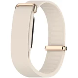 Silikonski pašček z metalno zaponko za Fitbit Air, udoben Beige, (5000369105)
