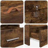  Postelja z dodatnim prostorom za shranjevanje Dimljeni oreh, (5000069982) | Shoptok.si