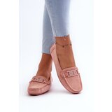 Boto Women's Fashionable Suede Moccasins Light Pink Rabell | shoptok.hr
