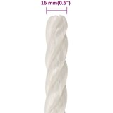  Radno uže bijelo 16 mm 100 m od polipropilena | shoptok.hr