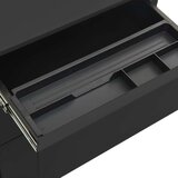 vidaXL Premična omara za dokumente antracitna 39x45x60 cm jeklo | Shoptok.si