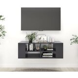  Zidni TV ormarić sivi 102 x 35 x 35 cm od iverice | shoptok.hr