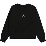 Jordan Sweater majica crna / bijela