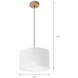 Luster na sajli ANTONIO 1xE27/60W/230V hrast | Eponuda.com