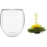Feelino Kozarec, Ice, s čajnim cvetom, 320 ml, dvostensko borosilikatno steklo Cene