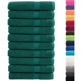 Furnova Premium brisače SOLUND 10 kos zelena 100x200 cm 600 g/m2, (21916719) | Shoptok.si