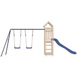 Vanjski set za igru od masivne borovine | shoptok.hr