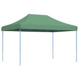 vidaXL Zložljivi pop-up šotor za zabave zelen 410x279x315 cm, (21206499) | Shoptok.si
