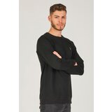 Dewberry V4003 REGLAN ARM MEN'S SWEATSHIRT-BLACK | Shoptok.si