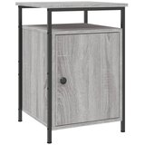  Noćni ormarići 2 kom boja hrasta 40x42x60 cm konstruirano drvo Siva | Shoptok.si
