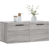 vidaXL Stenska omarica siva sonoma 80x36,5x35 cm inženirski les | Shoptok.si