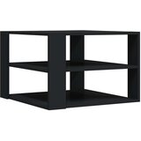  Stolić za kavu crni 58 x 58 x 40 cm od konstruiranog drva | shoptok.hr