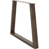  Noge za blagovaonski stol V-oblik 3 kom Prirodni čelik 90 x (72-73,3) cm Čelik | shoptok.hr