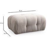 Atelier Del Sofa tabure petite cream