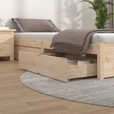 Ladice za krevet 4 kom od masivne borovine | shoptok.hr