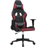  Gaming stol črno in vinsko rdeče umetno usnje | Shoptok.si