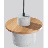 Sollux SL.1363 - Visilica na sajli MAB 1xE27/15W/230V prečnik 22 cm beton/siva | Eponuda.com