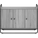 Komoda Siva Sonoma 102 x 35 x 75 cm Prerađeno drvo Slike