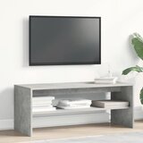TV ormarić od iverice siva boja betona 100 x 40 x 40 cm | shoptok.hr