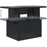 vidaXL 6-dijelni set vrtnih sofa s jastucima crni od poliratana | shoptok.hr
