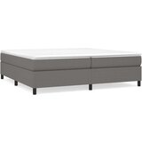  Box spring posteljni okvir temno siv 200x200 cm blago, (20737335) | Shoptok.si