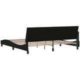  Okvir za krevet bez madraca Hanko crni 200x200 cm od tkanine | shoptok.hr