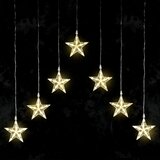 Aigostar LED spolja&amp;scaron;nji božićni lanac 70xLED/230V 1,2x1m IP44 topla bela zvezde Slike