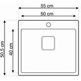 Laweo AS 383 ZLATNA 550x505/200 mm | Eponuda.com