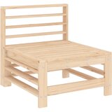  The Living Store Vrtni sredinski kavč trdna borovina - Vrtni Sredinski Kavč, (21447743) | Shoptok.si