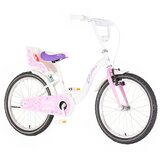 Visitor bicikl za devojčice lovely lil, 20"/10", beli | ePonuda.com