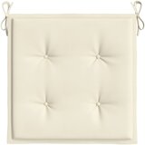  Jastuci za vrtne stolice 4 kom krem 50x50x4 cm tkanina Oxford | shoptok.hr