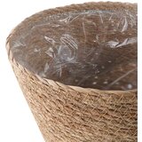  Košare za biljke od morske trave 3 pcs Prirodna Ø26 x 19 cm | shoptok.hr