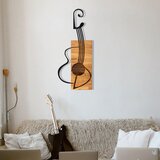 Atelier Del Sofa zidna dekoracija Gitar, 39x13 cm, Smeđe boje | ePonuda.com