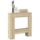 vidaXL Okvir za kamin boja hrasta 81x18x82 cm od konstruiranog drva Cijene