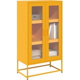  Visoka ploča senf žuta 68x39x123 cm čelik | shoptok.hr