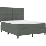  s opruga kutije Tamno siva 140 x 190 cm tkanina | shoptok.hr