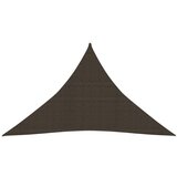 vidaXL Jedro za zaštitu od sunca 160 g/m² smeđe 3,5x3,5x4,9 m HDPE Cijene