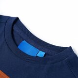  Dječja majica dugih rukava tamnoplava 104 | shoptok.hr