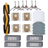 INORCO T8aivi T8 T8max N8pro Nadomestna glavna krtača, združljiva s stransko krtačo sesalnika Hepa Filter Mop Cloths, (21852288) | Shoptok.si