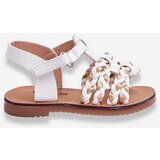 Boto Children's Velcro Sandals With Stripes White Sammy | ePonuda.com