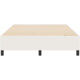  Krevetna platforma Krema 140 x 200 cm Kordura tekstil | shoptok.hr