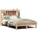 Krevet s regalom za knjige bez madraca 160x200 cm od borovine | shoptok.hr