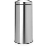 Brabantia Jeklen koš za smeti v mat srebrni barvi 30 l Flame Guard – | Shoptok.si